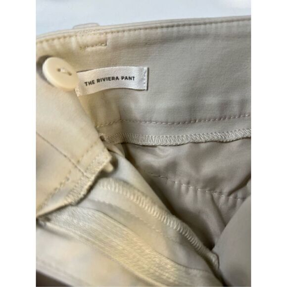 Loft Riviera Slim Pants In Doubleweave Simple Khaki Women’s 4 - Picture 5 of 7